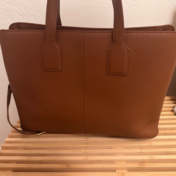 Alf the Label Pebble Leather Luxe Dana laptop bag - Picture 2 of 3